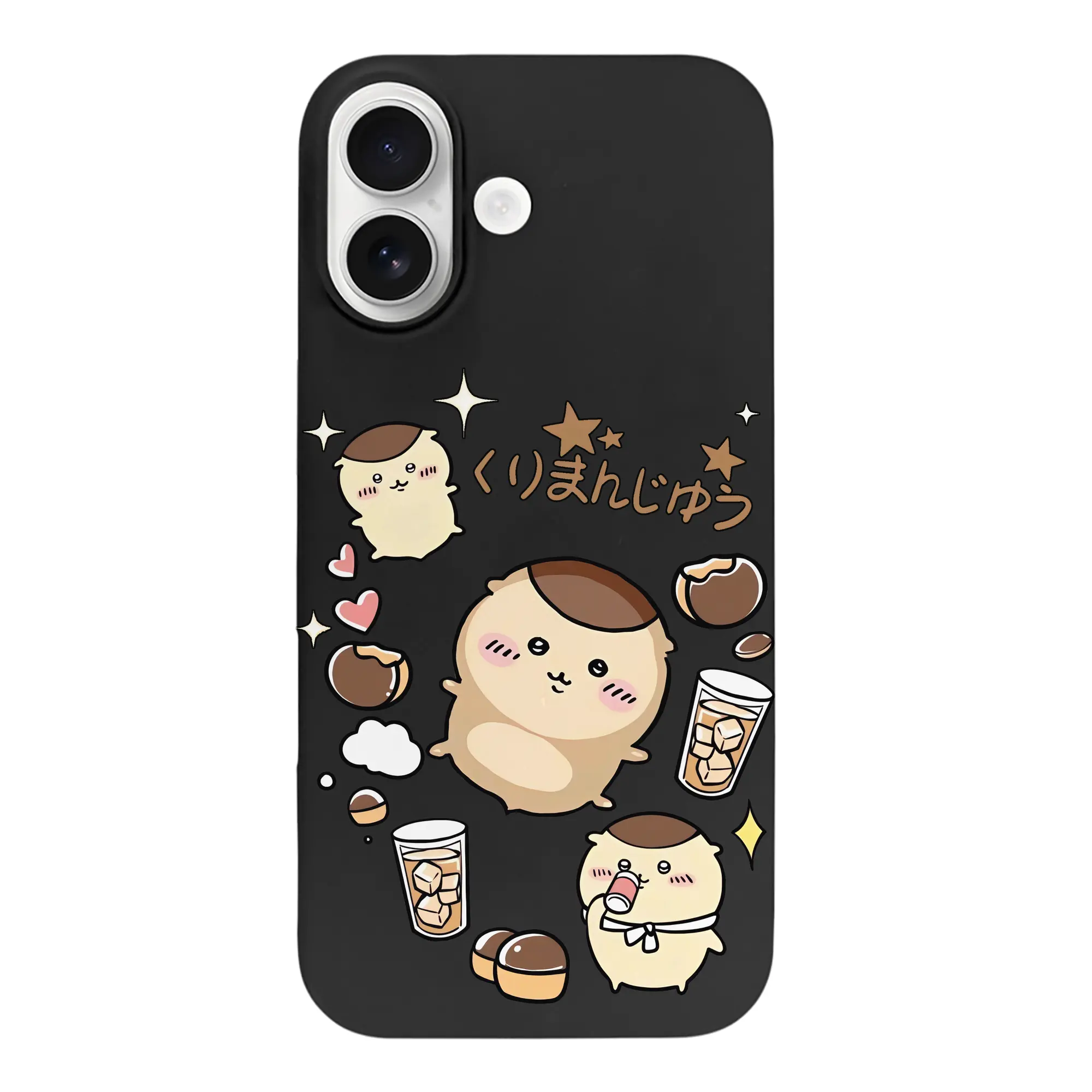 ちい が わ グッズ くりまんじゅう - iPhone 17 シリーズ シリコンケース 薄型 耐衝撃 指紋防止 ソフトタッチカバー 精密フィット 傷防止 保護ケース iPhone 17/17 Air/17 Pro/17 Pro Max 対応